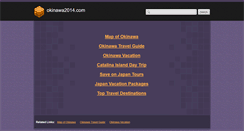 Desktop Screenshot of okinawa2014.com